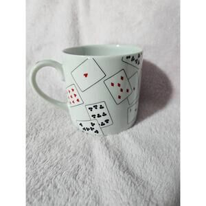 Swid Powell Donald Sultan Coffee Tea Mug Cup Game Set Cards Poker 3.5" Japan